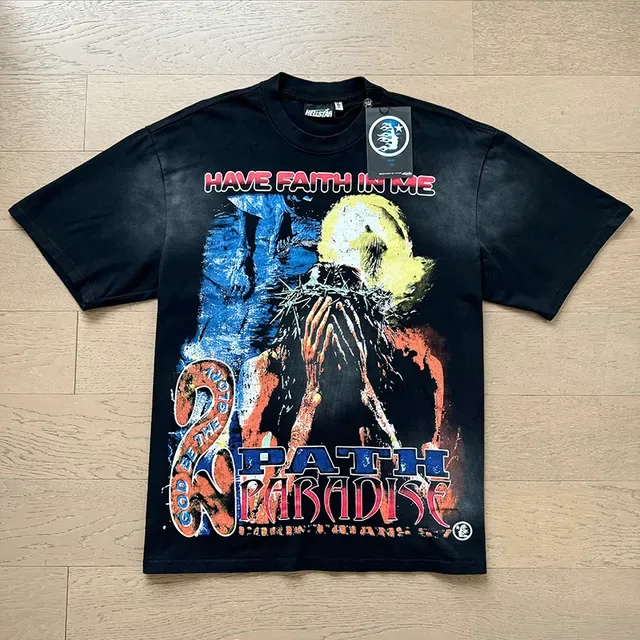 HEISTAR Graphic-Print Distressed Double-Sided Art T-Shirt 2