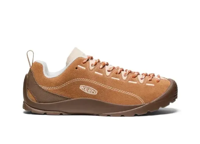 KEEN Brown Beige Suede Upper Contrast Stitching Lifestyle Sneakers 5