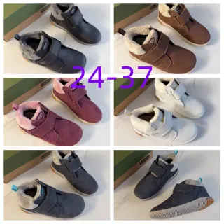 KEEN 儿童 抓绒内衬 魔术贴 雪靴