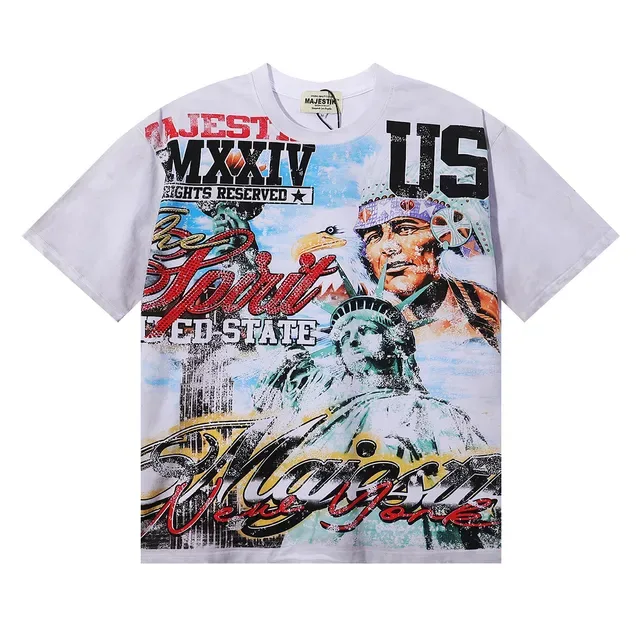 Camiseta gráfica Majestik MX XIV The Spirit United State 3