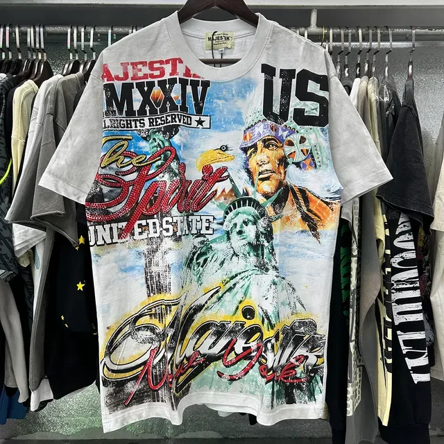 Camiseta gráfica Majestik MX XIV The Spirit United State 5