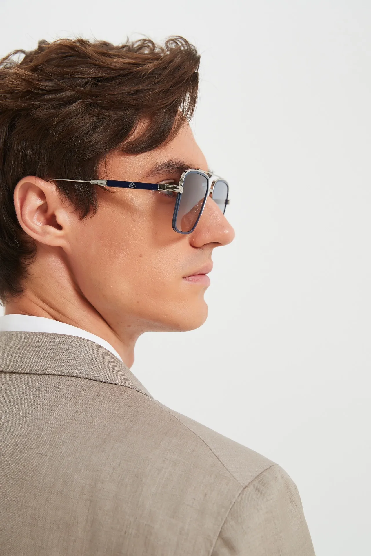 Maybach The End II Gafas de Sol Aviador Cuadrado 8