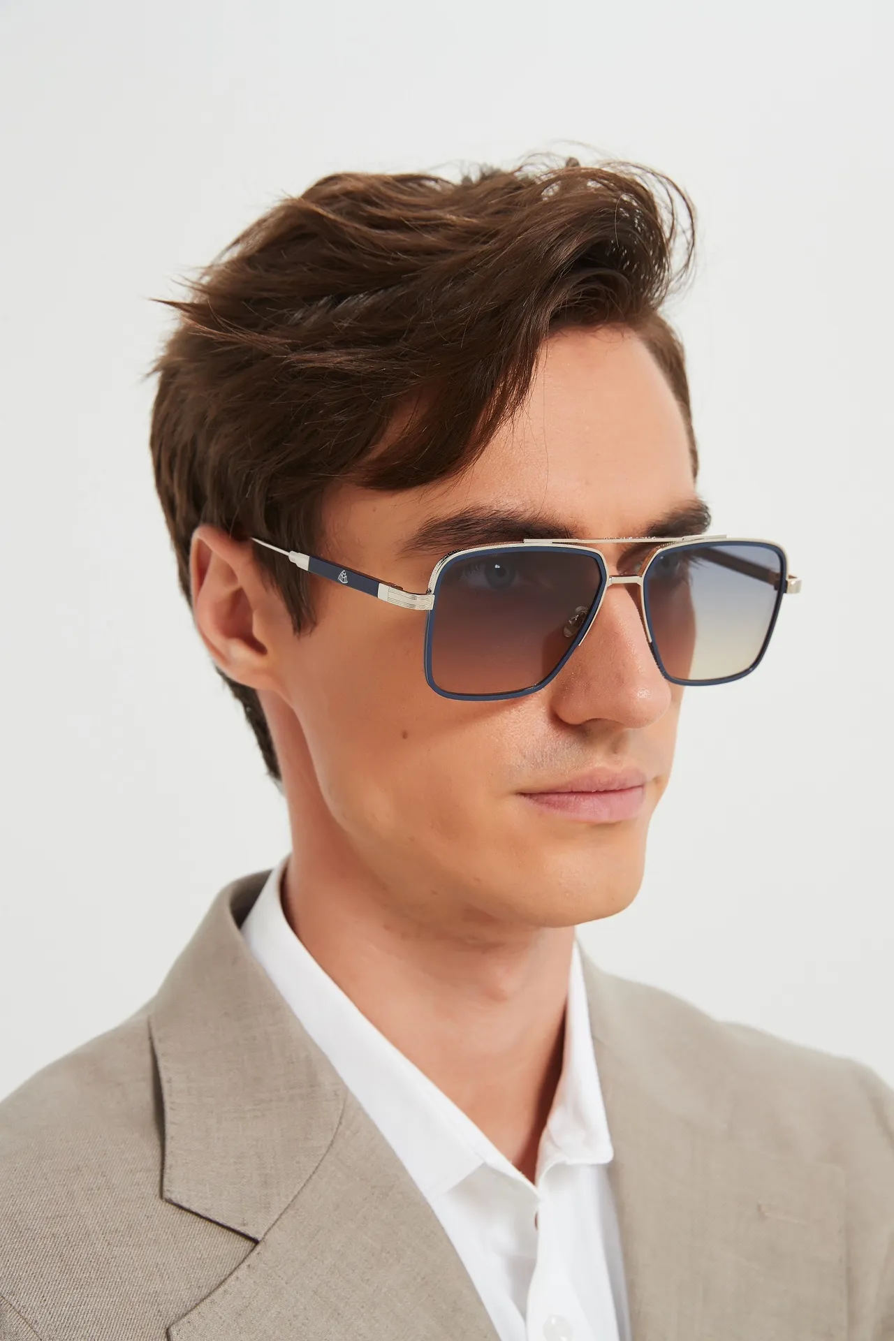 Maybach The End II Gafas de Sol Aviador Cuadrado 9