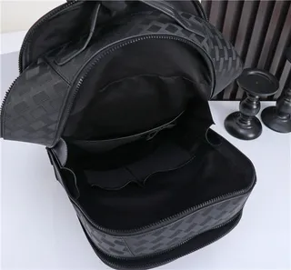 Montblanc Black Diamond-Weave কাঠামোগত ক্যাজুয়াল ব্যাকপ্যাক 2