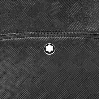 Montblanc Black Diamond-Weave কাঠামোগত ক্যাজুয়াল ব্যাকপ্যাক 12