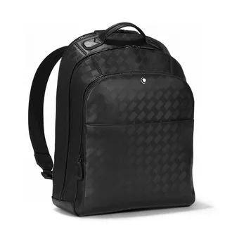 Montblanc Black Diamond-Weave কাঠামোগত ক্যাজুয়াল ব্যাকপ্যাক 14
