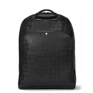 Montblanc Black Diamond-Weave কাঠামোগত ক্যাজুয়াল ব্যাকপ্যাক 15