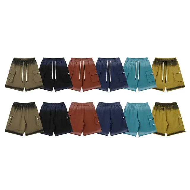 ODSPEED Shorts Cargo Teñidos en Gradiente 2