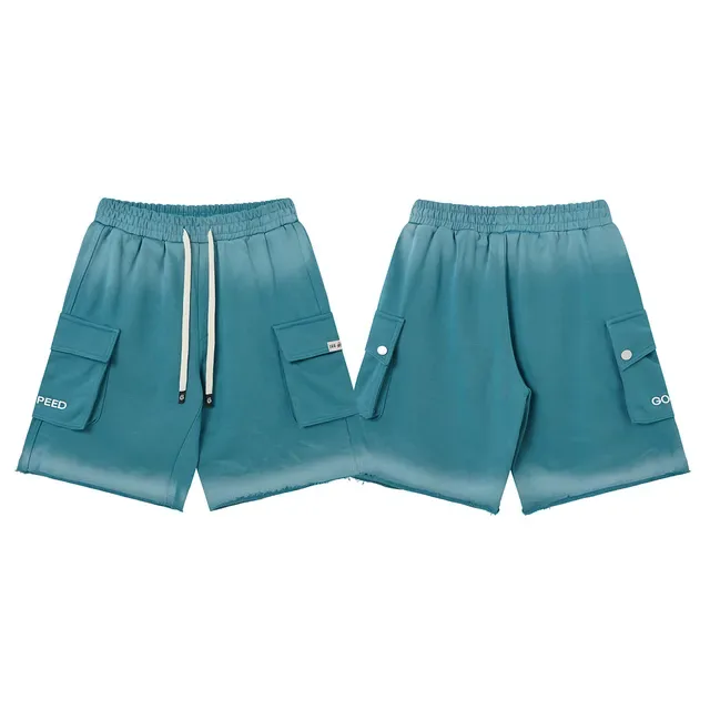 ODSPEED Shorts Cargo Teñidos en Gradiente 7