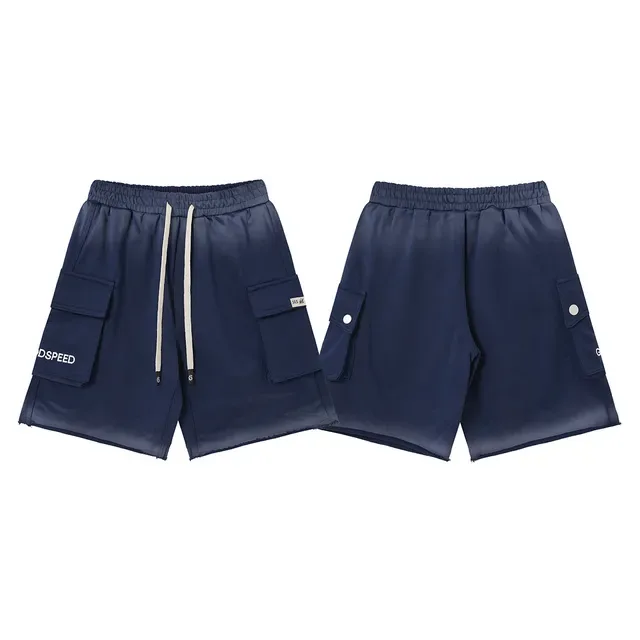 ODSPEED Shorts Cargo Teñidos en Gradiente 9