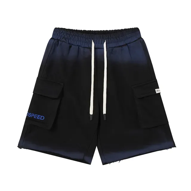 ODSPEED Shorts Cargo Teñidos en Gradiente 11