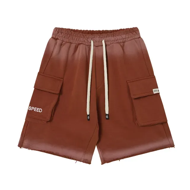 ODSPEED Shorts Cargo Teñidos en Gradiente 12