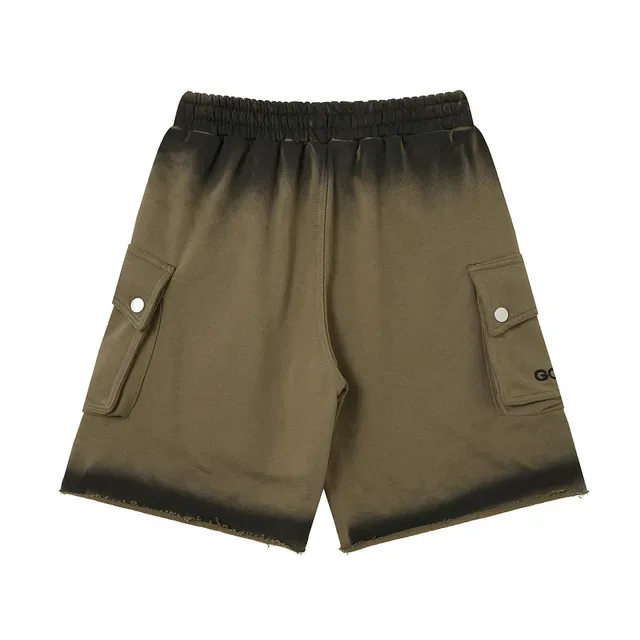 ODSPEED Shorts Cargo Teñidos en Gradiente 14