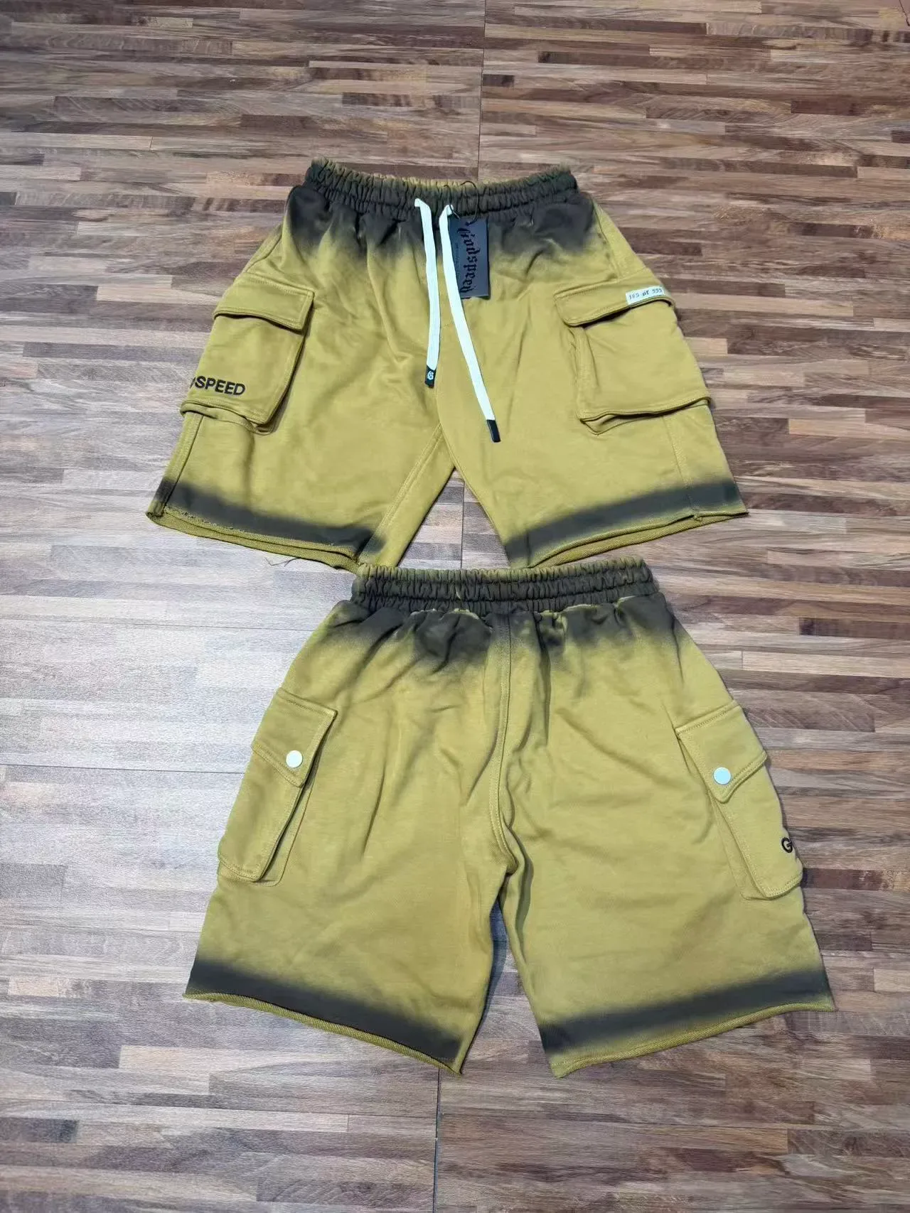 ODSPEED Shorts Cargo Teñidos en Gradiente 24