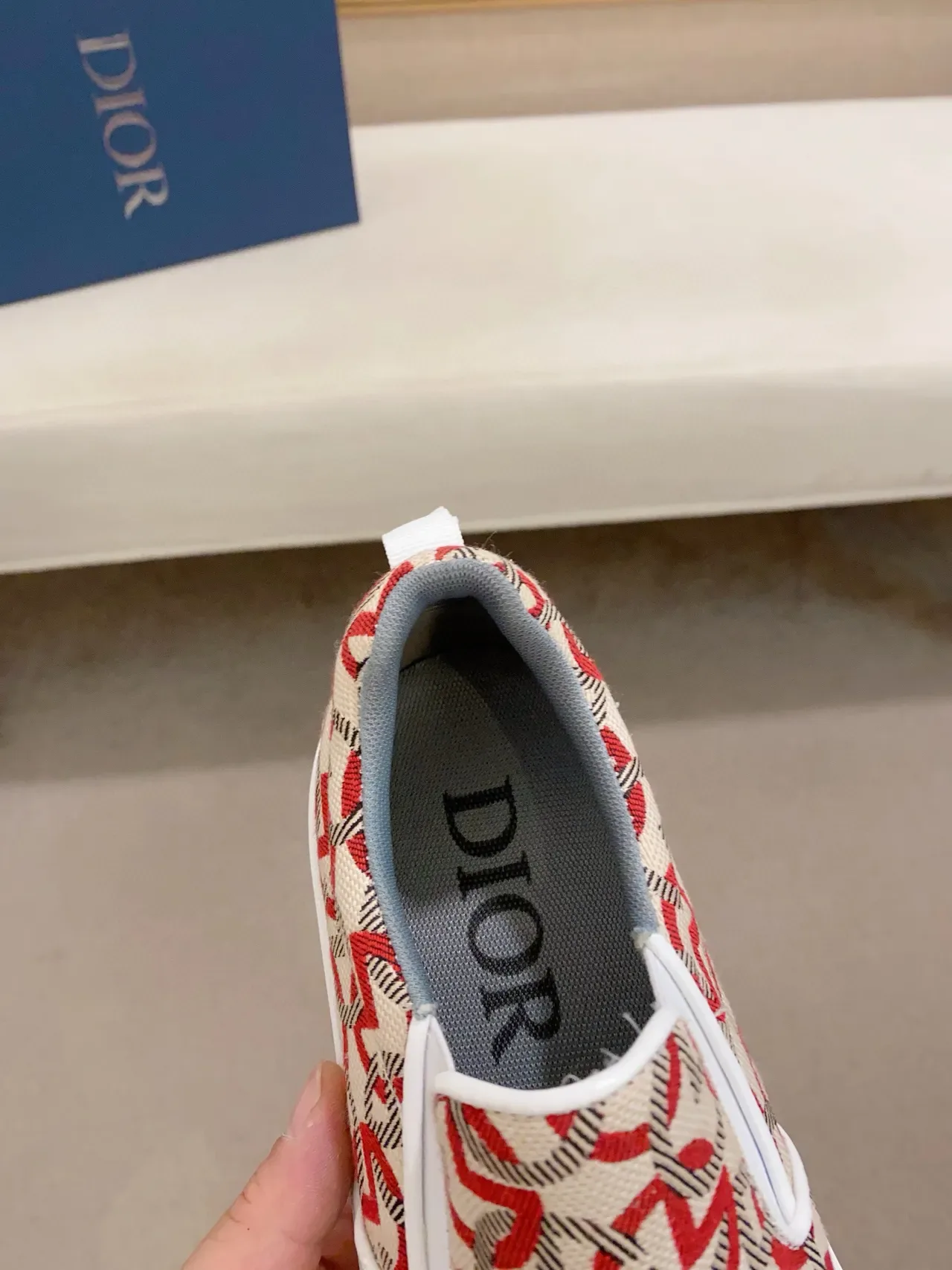 Patterned Slip-On Platform Sneaker 4