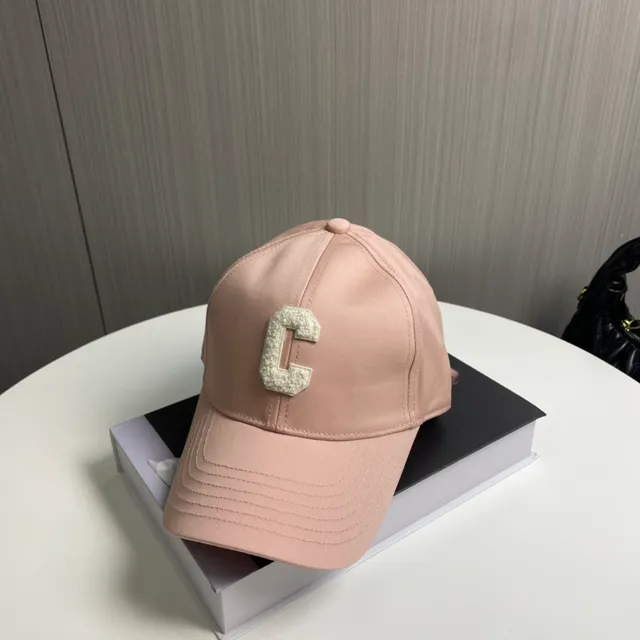 Purple Beige Structured Six-Panel Textured Embroidered Letter Baseball Cap 9