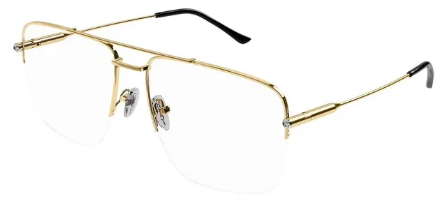 Thin Metal Frame Rectangular Clear Lens Optical Glasses 3