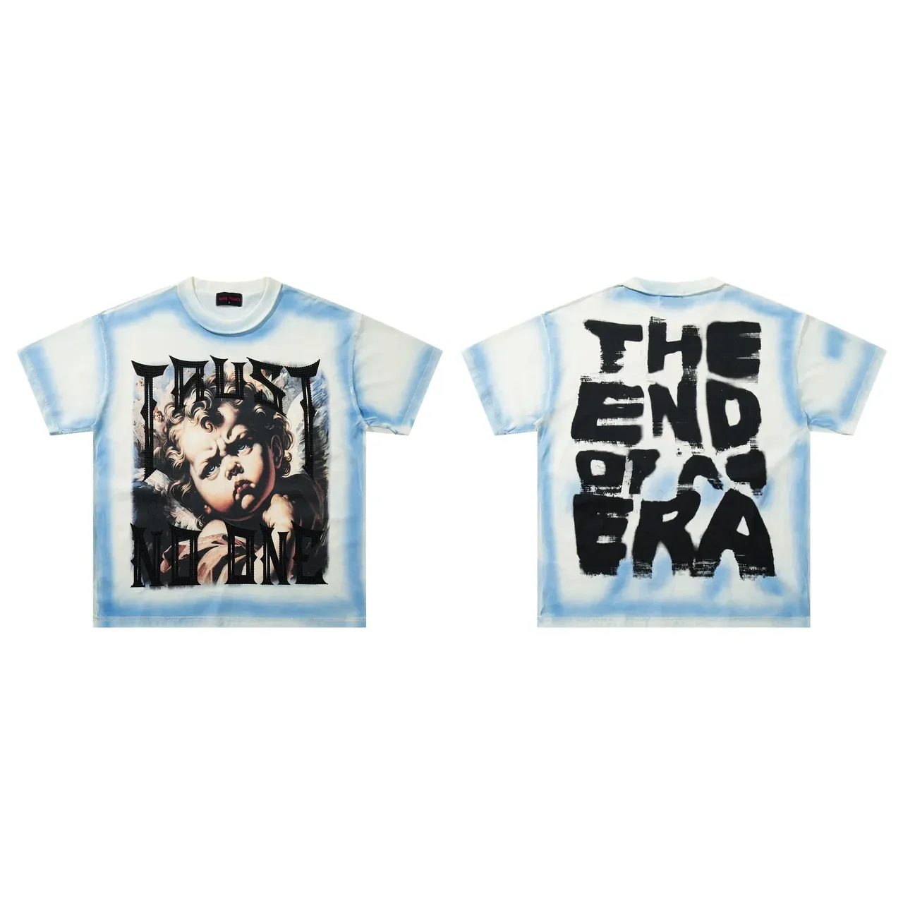 Tie-Dye Graphic Print Oversized T-Shirt 3