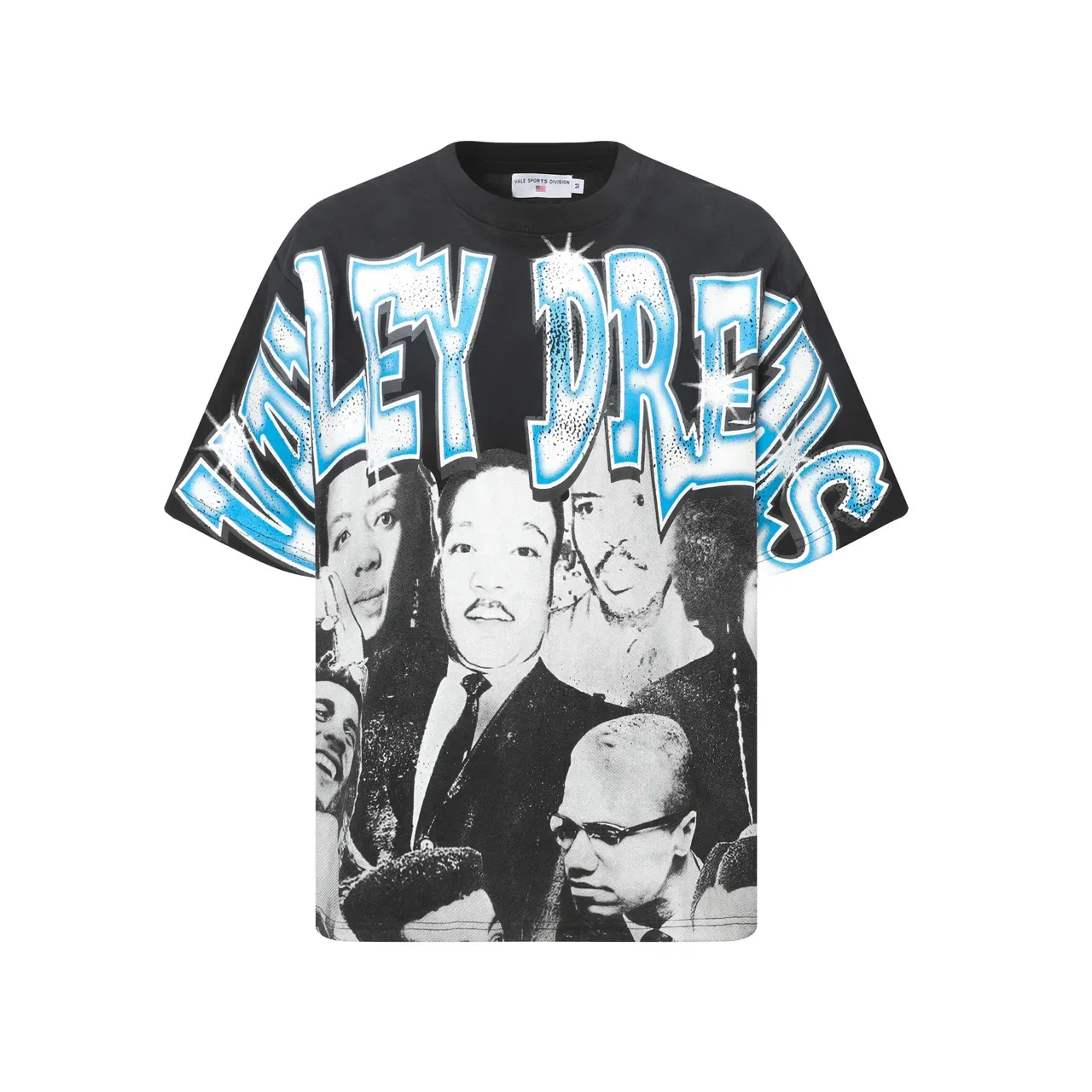 Vale Sports Division Oversized Graphic Print T-Shirt 3