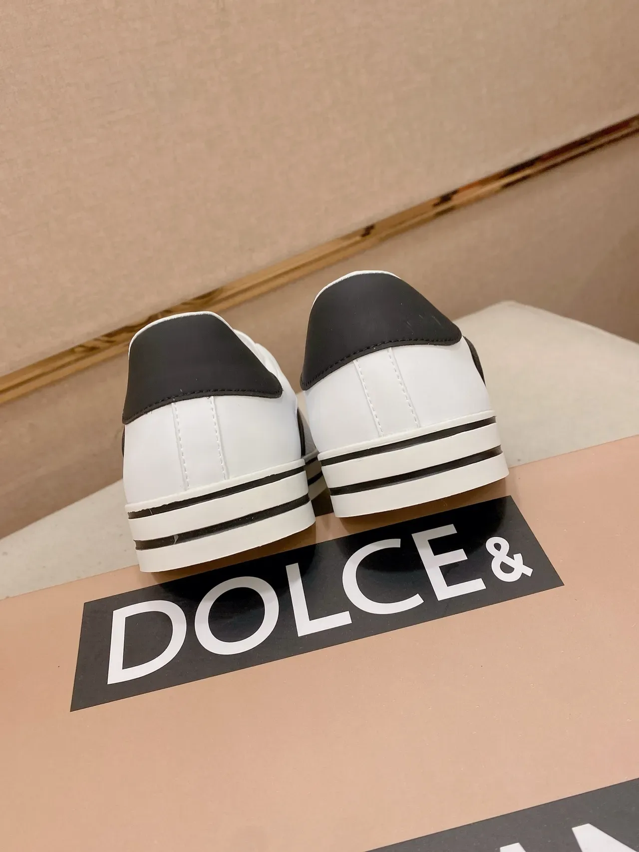 White Black Gray Layered Overlay Low-Top Lace-Up Sneakers 3