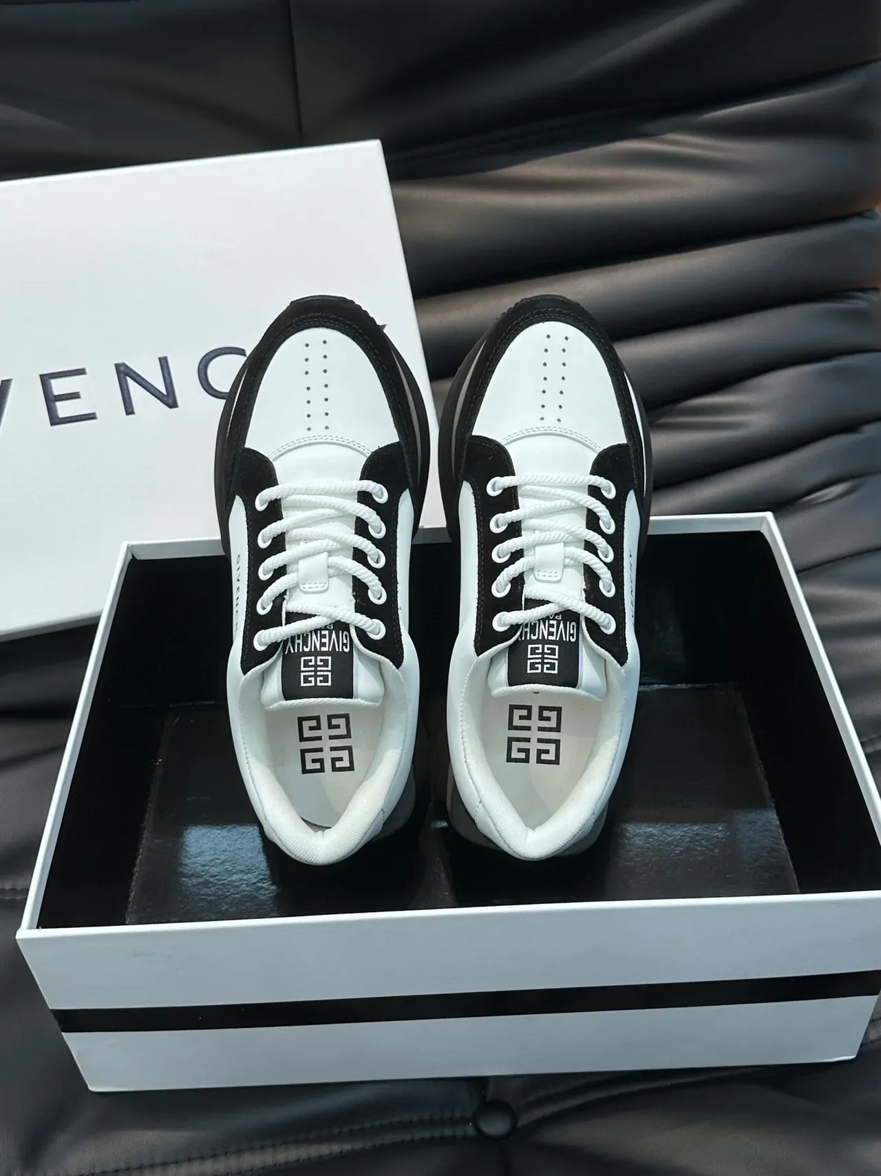 Givenchy City Sport White and Black Lifestyle Sneakers 4