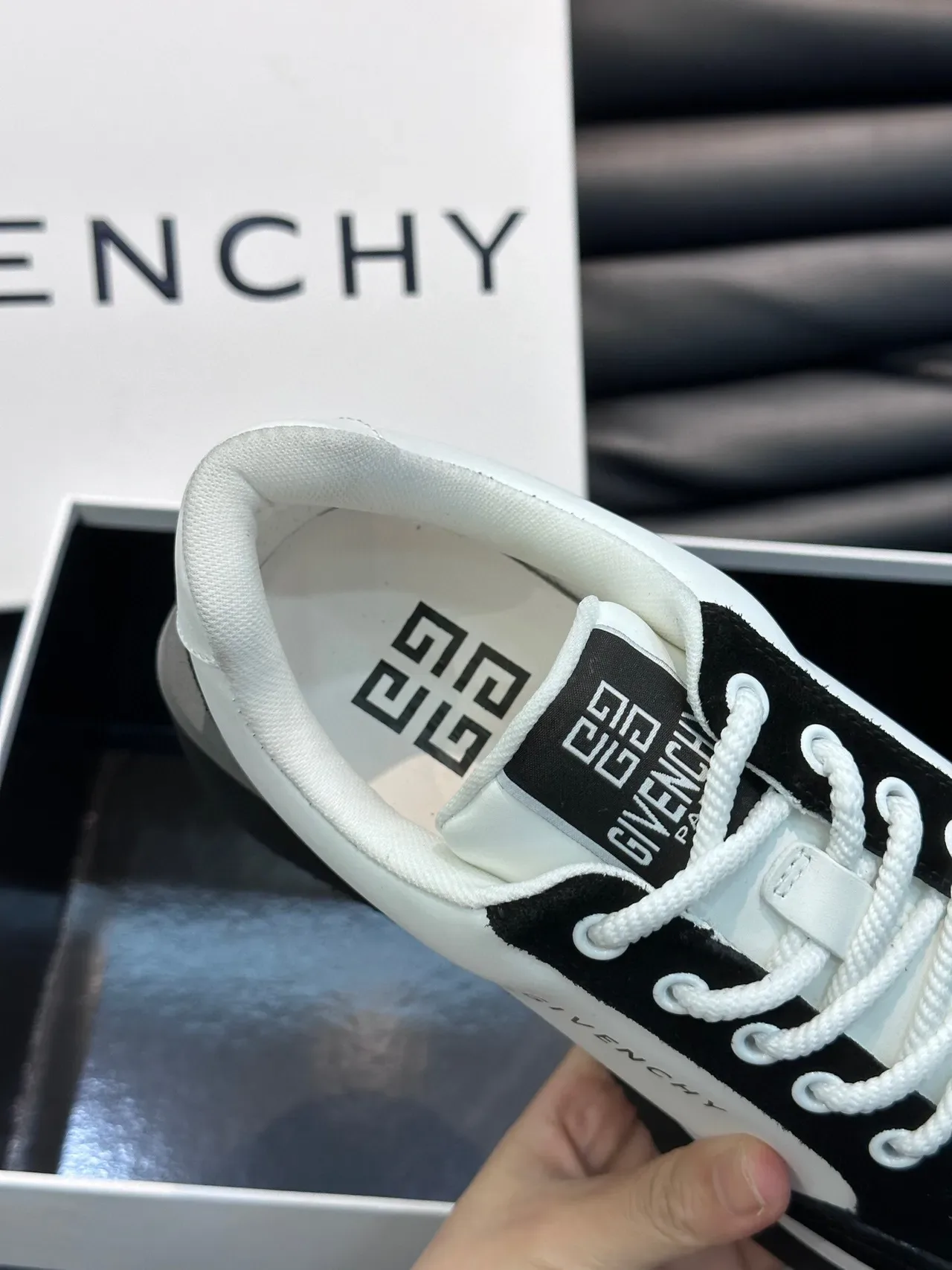 Givenchy City Sport White and Black Lifestyle Sneakers 8