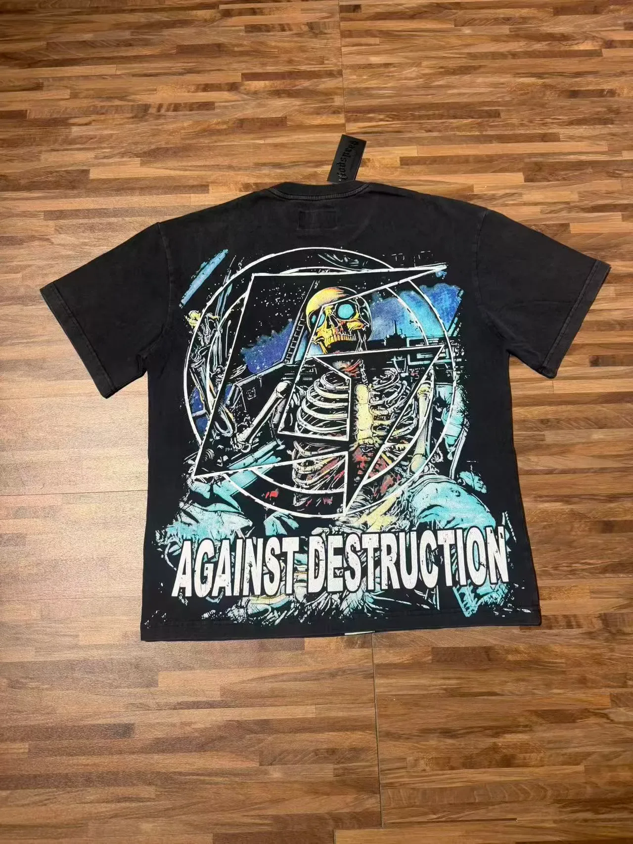 Camiseta oversized Godspeed com estampa gráfica 3