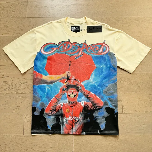 Camiseta Godspeed estampa gráfica tema corrida 6