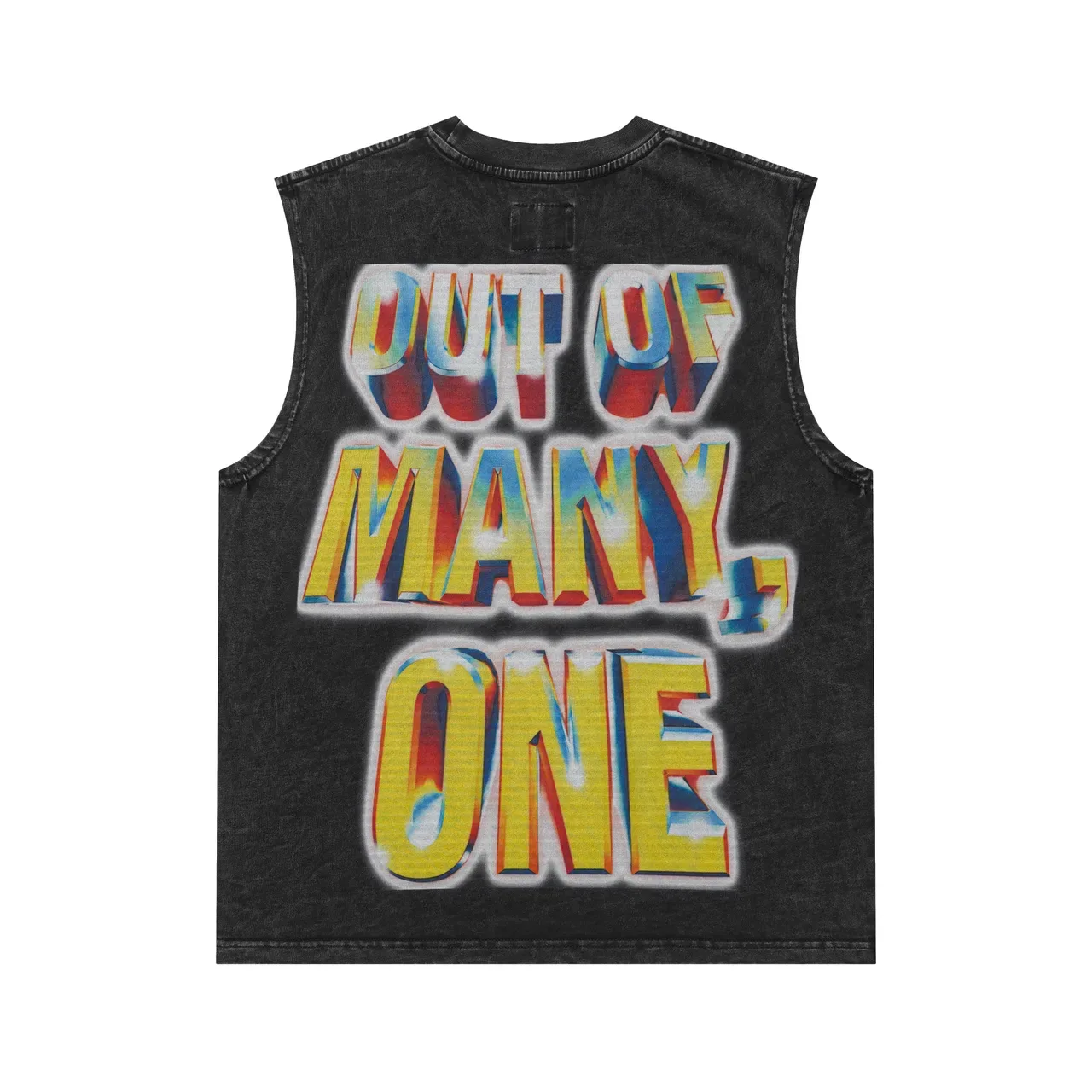 Godspeed Skull Helmet Graphic Vest Top 10