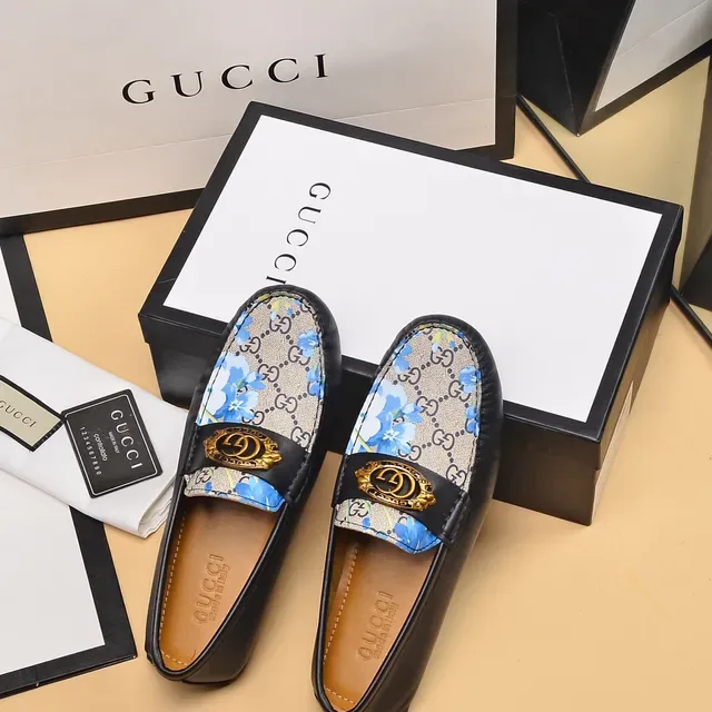 Gucci Horsebit 1955 mocasins de lona GG floral 3