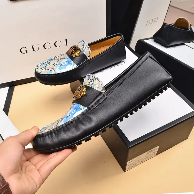 Gucci Horsebit 1955 mocasins de lona GG floral 7