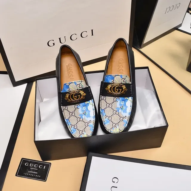 Gucci Horsebit 1955 mocasins de lona GG floral 8