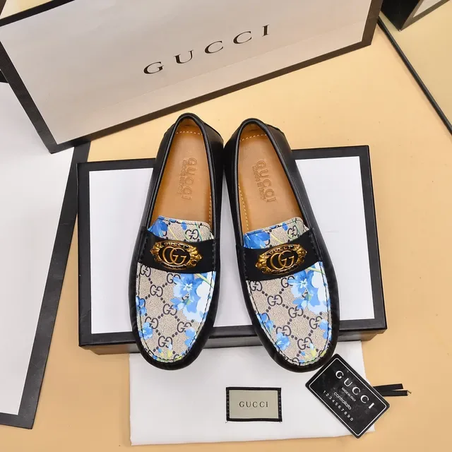 Gucci Horsebit 1955 mocasins de lona GG floral 9