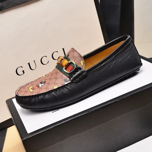Gucci Horsebit 1955 Mickey Mouse impression Loafers 5