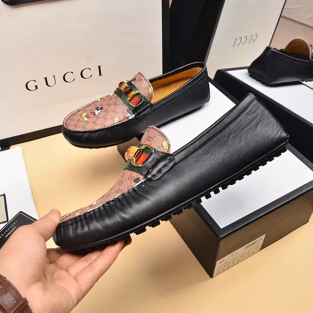 Gucci Horsebit 1955 Mickey Mouse impression Loafers 7