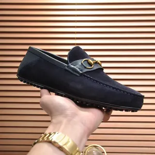 Gucci Horsebit 1955 नेवी सुड लूफर