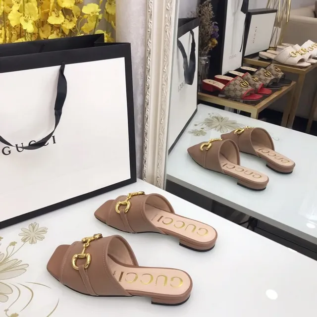 Gucci Horsebit 1955 Couro Tan Horsebit Buckle Babuchas 3