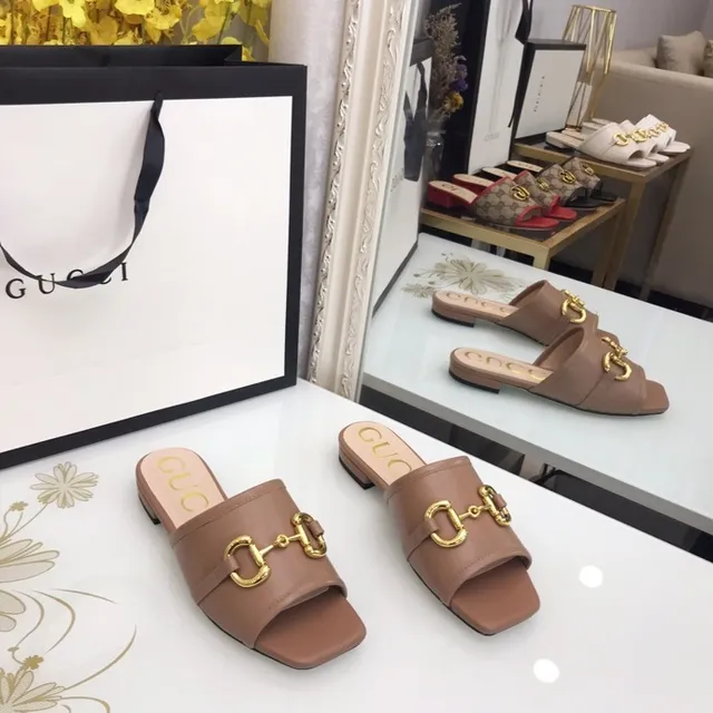 Gucci Horsebit 1955 Couro Tan Horsebit Buckle Babuchas 5