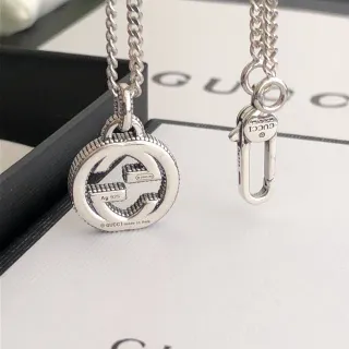 Gucci Interlocking G রুপার হার
