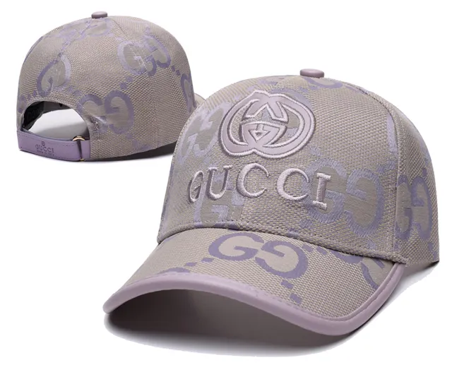 Gucci 印花结构黑色棒球帽 9