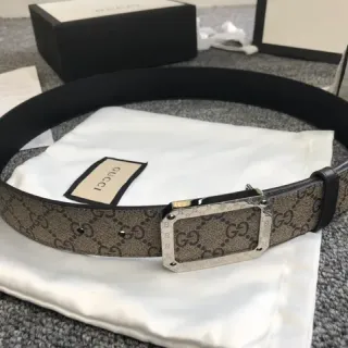Gucci Ophidia GG Supreme Monogram Cinto de Couro