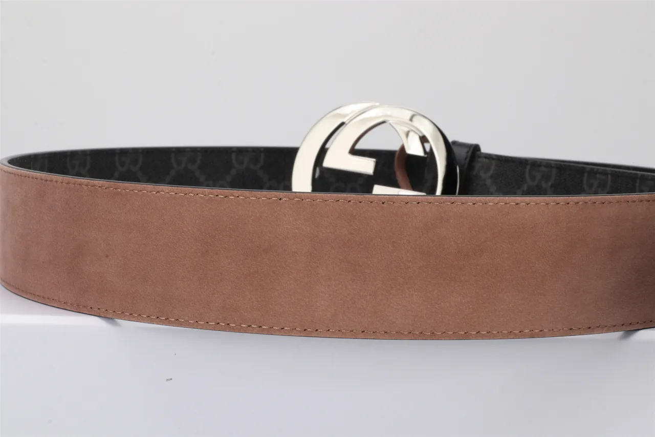 Gucci Ophidia Interlocking G Buckle Black GG Monogram Leather Belt 24