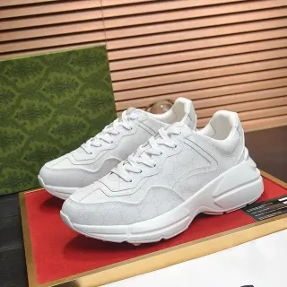 Gucci Rhyton Monogramado Blanco Zapatillas Lifestyle