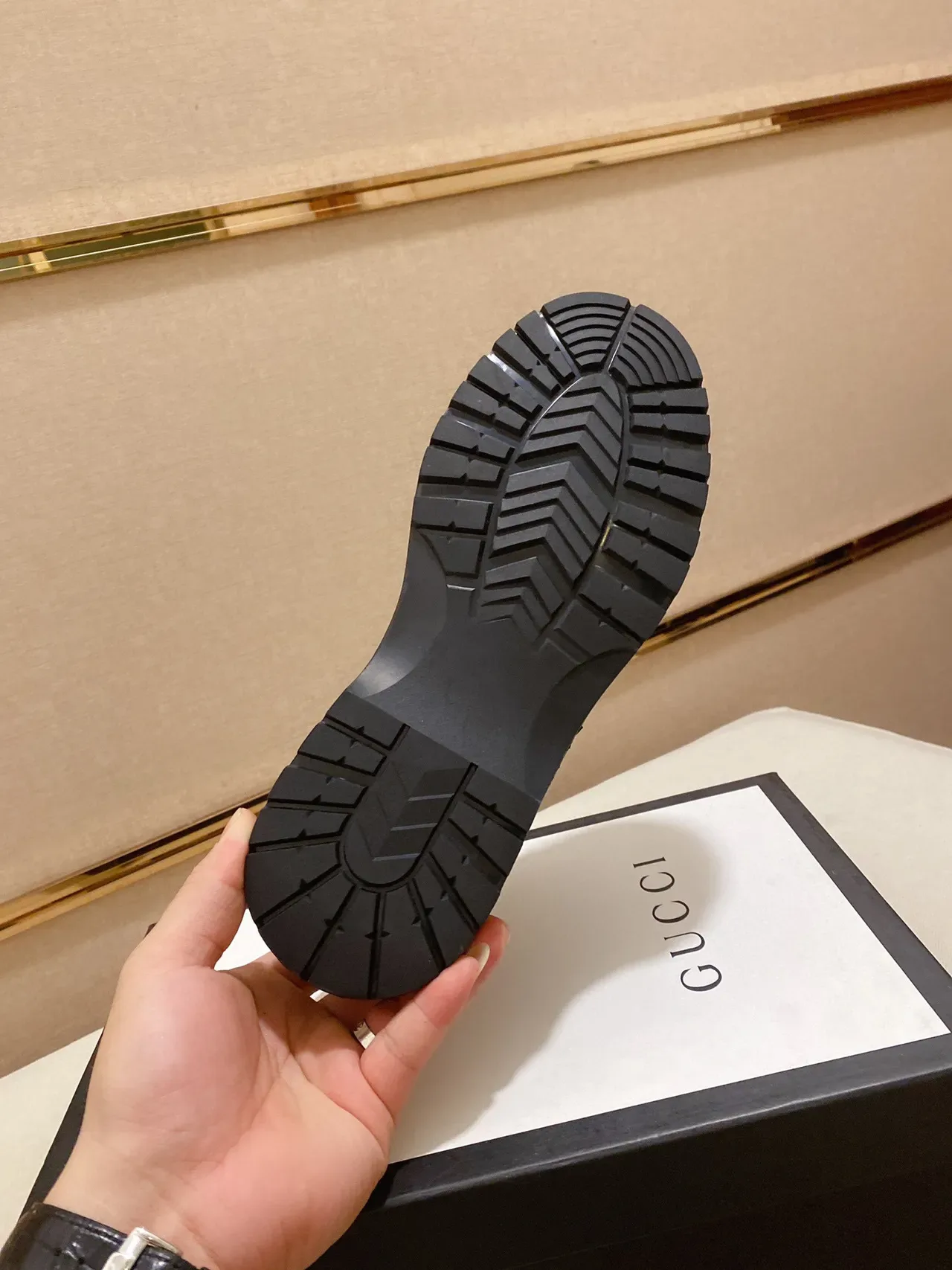 Gucci Screener Beige Canvas and Suede Web Stripe Lifestyle Sneaker 2