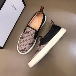 Gucci Screener GG Monogram 帆布 乐福鞋