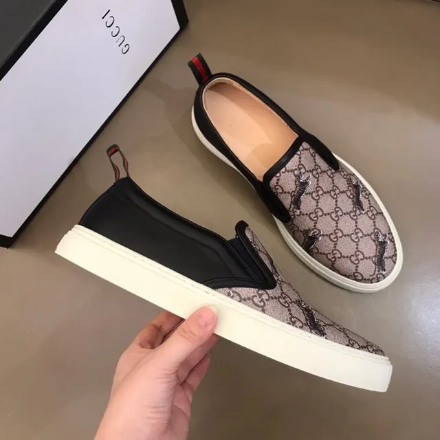 Gucci Screener GG Monogram 帆布 乐福鞋 4