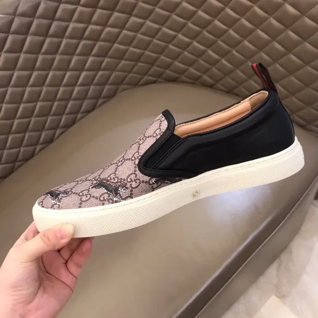 Gucci Screener GG Monogram 帆布 乐福鞋 5