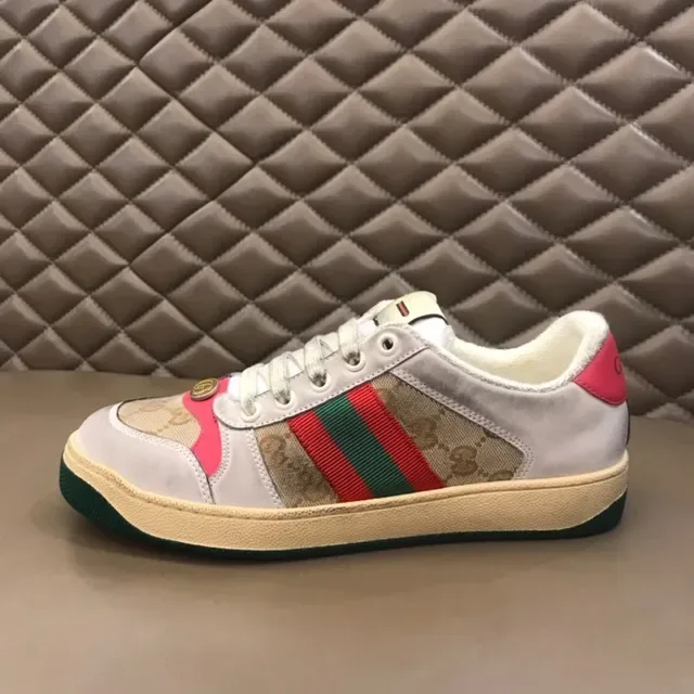 Gucci Tennis 1977 beige vert rouge rayures web style de vie sneakers 2