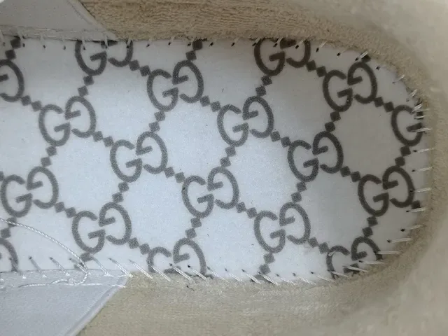 Gucci Tennis 1977 أحذية رياضية أزرق برتقالي ويب أسلوب حياة 3