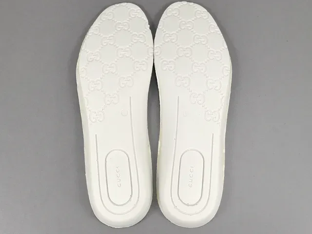 Gucci Tennis 1977 أحذية رياضية أزرق برتقالي ويب أسلوب حياة 7